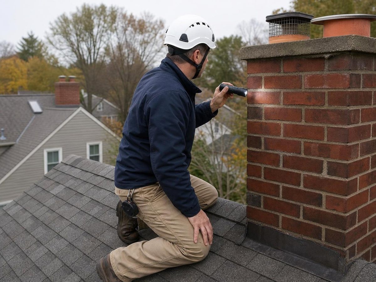 Wallace Chimney Repair work in Short Hills